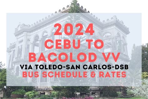 getting from Cebu City to Toledo: bus or V.